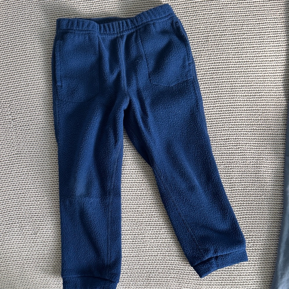 Kids Blue REI Fleece Pants